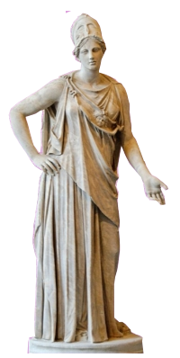 Statue of Athena.